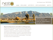 Tablet Screenshot of nestnewmexico.com